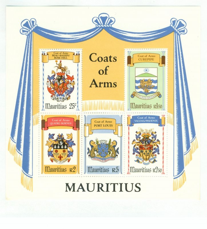 MAURITIUS 519a MNH BIN $2.90
