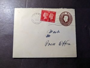 1942 England British Channel Islands Cover Guernsey CI to Press Office