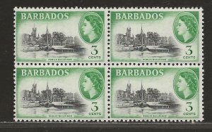 BARBADOS SC# 237 B/4   F/MNH