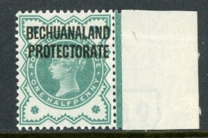 Bechuanaland  1902 British Colony QV  ½p Blue Green (Scott #75) MNH F793