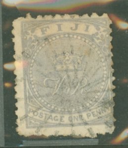 Fiji #40v Used Single