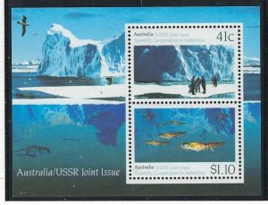 Australia 1183a MNH 1990 Antarctic Research S/S (ap6854)