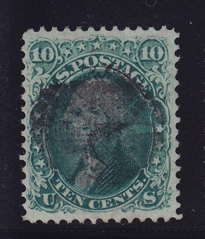 96 VF-XF used neat cancel Weiss cert with nice color cv $ 260 ! see pic !