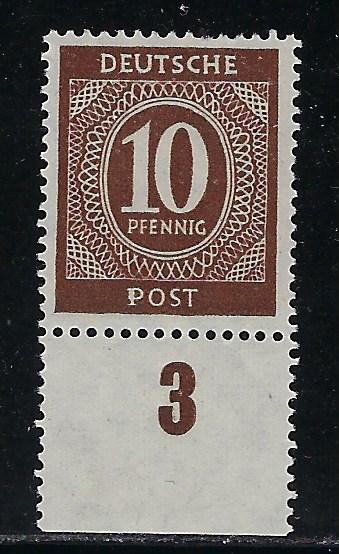 Germany AM Post Scott # 537, mint nh