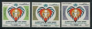 Kuwait 1987, World health day 3v, MNH
