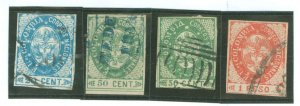 Colombia #39-42 Used Single