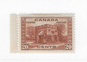 Canada Sc# 243  20c Fort Gary  OG VF