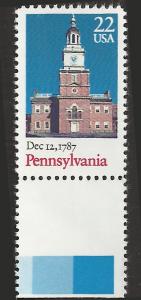 # 2337 MINT NEVER HINGED PENNSYLVANIA