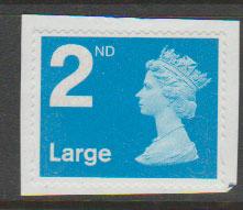 GB QE II Machin SG U2969 - 2nd brt blue -  M12L - Source  B