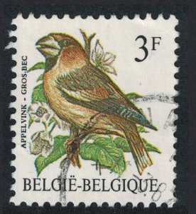 Belgium Hawfinch Bird Buzin 'Apelvink - Gros Bec' 3f Typo paper 1986 Canc