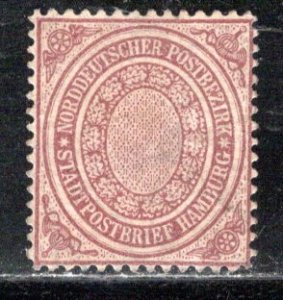 German States North German Confederation Scott # 12a, mint nh