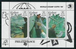 Kiribati 527 MNH 1989 World Stamp Expo (ak3945)
