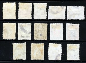 SOUTHERN RHODESIA King George V 1931-37 Definitive Issue SG 15 to SG 27 VFU