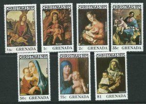 GRENADA SG753/9 1975 CHRISTMAS MNH