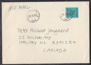 Norway - Oct 1985 Cover to Canada