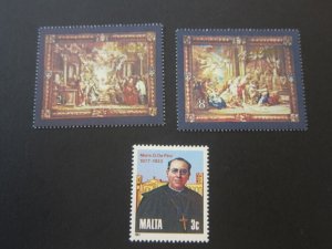 Malta 1980 Sc 567-8,633 set MNH