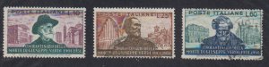 Italy - 1951 - SC 594-96 - Used - Complete set