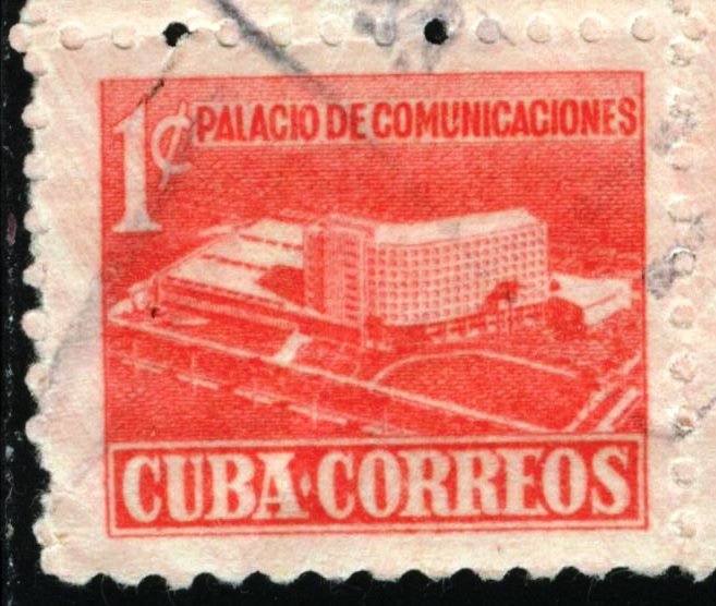 CUBA #RA34, USED BLOCK OF 4 - 1957 - CUBA495NS10