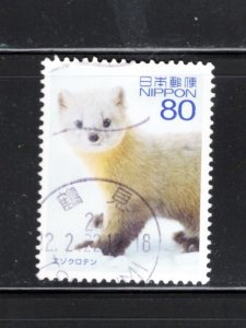 Japan 2011 Sc#3370i Hokkaido Sable (Martes zibellina brachyuran) Used