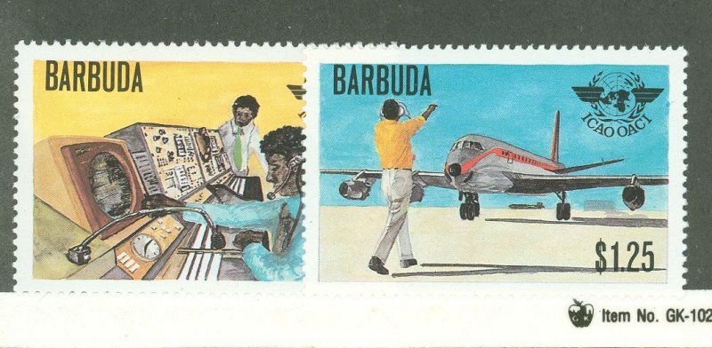 Barbuda #392-3  Multiple (Plane)