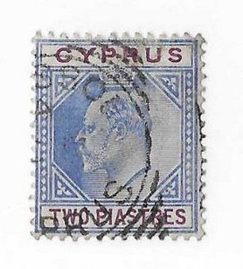 Cyprus Sc #41 2pi used VF