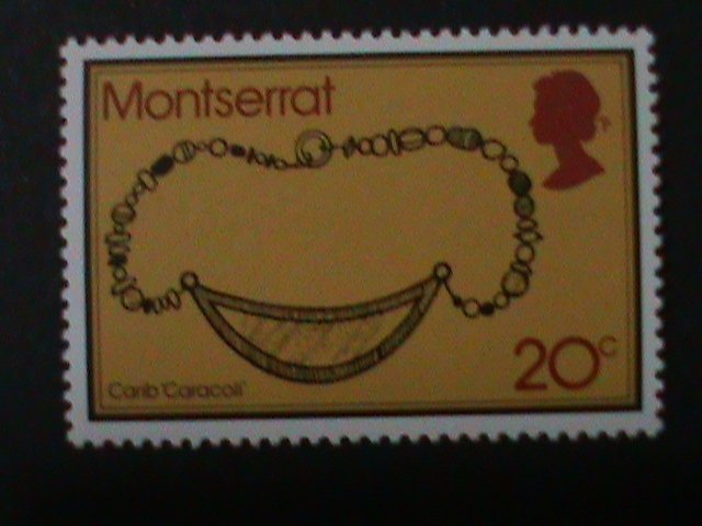 ​MONTSERRAT-1975 SC#319-22  CARIB  ARTIFACTS MNH VF WE SHIP TO WORLDWIDE