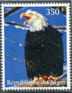 Niger 1999 BIRD OF PREY EAGLE 1 value Perforated Mint (NH)