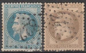 France #33-4  F-VF Used  CV $18.60  (A3773)