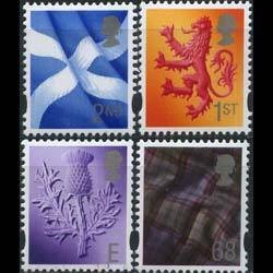 G.B.REGION-SCOTLAND 2003 - Scott# 20-3 Symbols Set of 4 NH