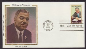 US 1875 Whitney M Young Colorano U/A FDC