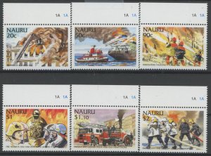 Nauru #502-508 Mint (NH) Souvenir Sheet