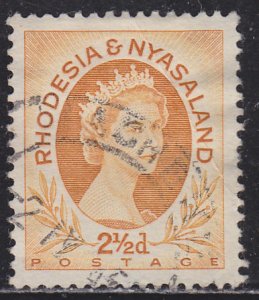 Rhodesia & Nyasaland 143B Queen Elizabeth II 1956