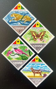 Ghana 316-318 / 1967 International Tourist Year Stamps / Complete Set / MNH