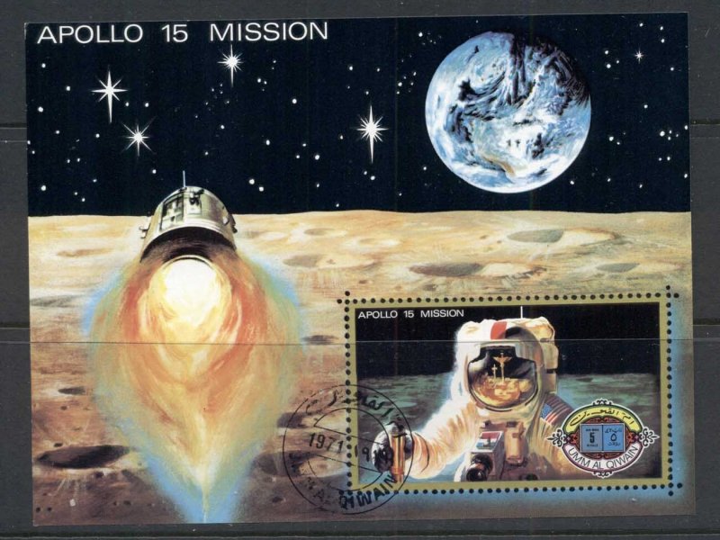 Umm al Qiwain 1972 Apollo 15 Space Mission, Astronaut MS CTO