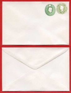 ESCP990 QEII 9d KGVI 1 1/2d Compound Stamped to Order Envelope