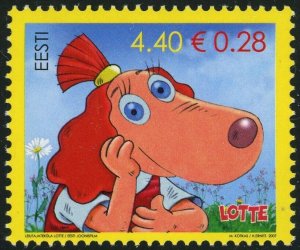 Estonia #558 Lotte Gadgetville 4.40K Postage Stamp 2007 Europe Eesti MLH