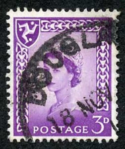 IOM SG2a 3d Deep Lilac on Chalky Paper Fine used cat from 6.50 pounds