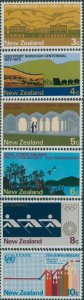 New Zealand 1973 SG997-1002 Commemorations set MNH