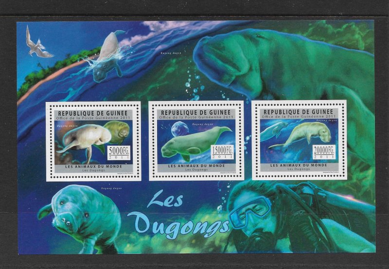 MANATEES - GUINEA   MNH