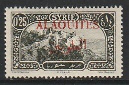 1925 Alaouites - Sc 26 - MH F - 1 single - Syria Overprints