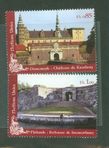 United Nations-Geneva #535-536  Multiple