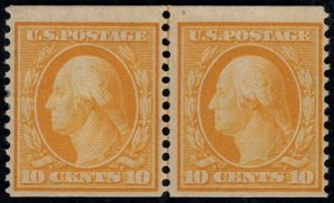 MALACK 356 VF OG Hr, Line Pair, w/PF(10/21) CERT, ab..MORE.. gg3259