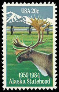 PCBstamps   US #2066 20c Alaska Statehood,MNH, (5)