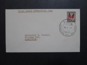 South Africa 1962 Ship RSA First Antarctic Voyage Cover - Z8849