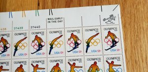 Scott # 1695 - 98 1976 Winter Olympics sheet 50 stamps MNH  (FL)