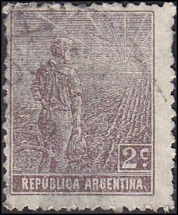 Argentina Scott 181 Agriculture Used