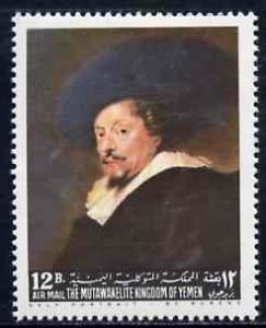 Yemen - Royalist 1967 Self Portrait by Rubens from Famous...