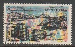 MEXICO C355, TOURISM PROMOTION, ACAPULCO BAY. USED. VF. (1258)