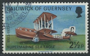 Guernsey 1973 - 2½p Air Service - SG84 used