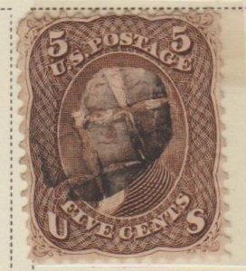 U.S. Scott #76 Jefferson Stamp - Used Single